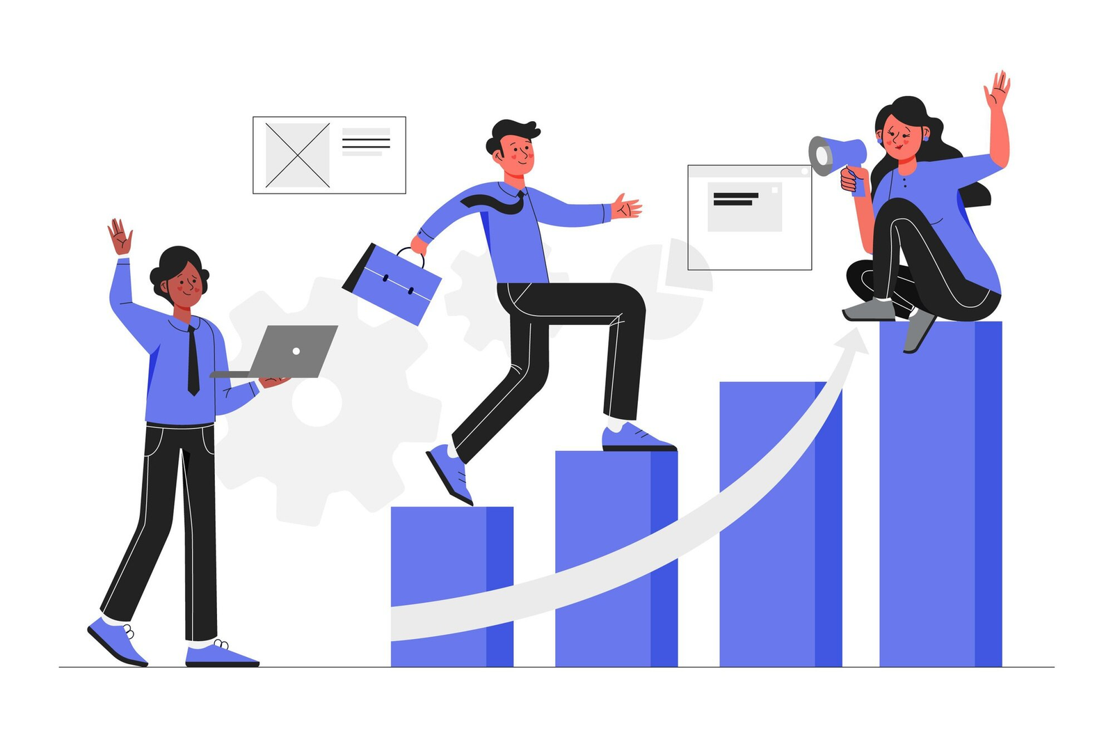 Growth Chart Illustration